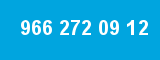 966 272 09 12 966 272 09 12
